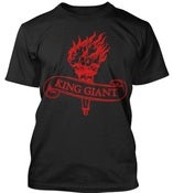 Image of Torch T - Black with Red Print