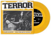 Image of Terror "Hard Lessons" 7" Gold Vinyl