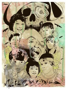 Image of "never say die" giclee print limited edition