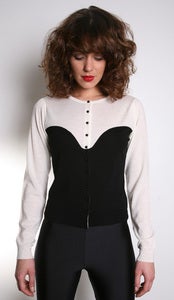 Image of 'Bustier' cardigan