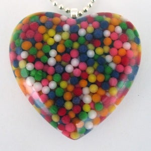 Image of Sweetheart Necklace - Jumbo Sprinkles