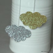 Image of ** Glitter ** Sachets de thé nuage or, argent ou rouge - par 4