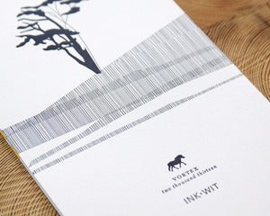 Image of SALE: 2013 Vortex Letterpress Calendar Flat 