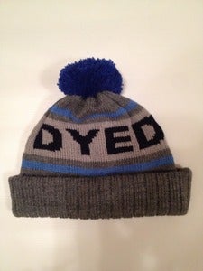 Image of Script Bobble Beanie - Grey