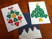 Image of 45rpm Adapter Christmas Card Specials! / Set of 3