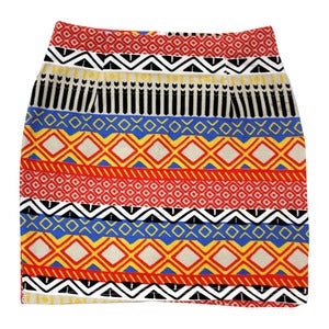 Image of Wren. - Tribal Tailored Bodycon Skirt