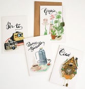 Image of "CHE DICI?" card set | 4pcs