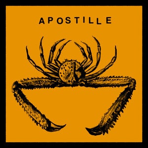 Image of APOSTILLE - WRONG / THE ROAD TO WAR AA 7" 45rpm single w/ download code