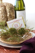 Image of Glitzy Thanksgiving printable party collection