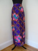 Image of 70s Alex Colman hostess maxi skirt
