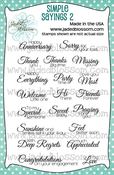 Image of Simple Sayings 2 (4x6) ~ Peachy
