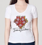 Image of  Heart Speaker T-Shirt - Ladies