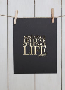 Image of GOLD FOIL COLOSSIANS