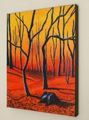 Image of Dante's Landscape-16x20 Fine Art Giclee Canvas Print 