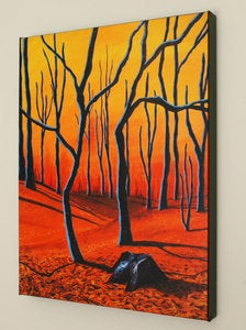 Image of Dante's Landscape-16x20 Fine Art Giclee Canvas Print