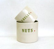 Image of Nuts and Shells Porcelain Containers