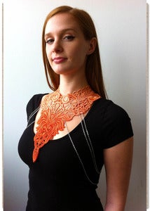 Image of Tangerine Lace Chain
