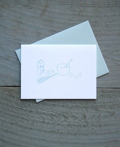 Image of Baking Everyday Note Card