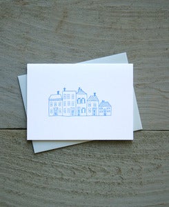 Image of Townhouses Everday Note Card