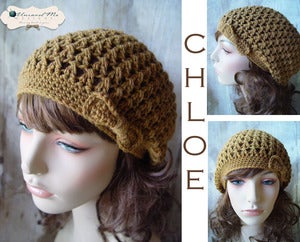 Image of PDF Crochet Pattern - Chloe Slouch Hat