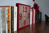 Velvet walnut clock