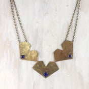 Image of anhur breastplate necklace