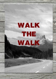Image of Original print: “Walk the walk” 