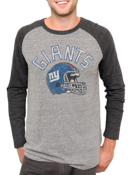 Image of NFL New York Giants Vintage Inspired Long Sleeve Raglan