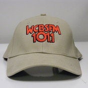 Image of WCBS FM Baseball Hat- Khaki