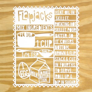 Image of Flapjacks Paper Cutting