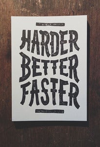 Image of Harder Better Faster