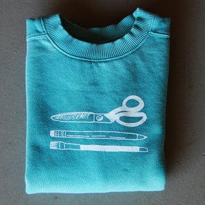 Image of Art Supplies Crewneck Sweatshirt