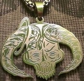 Image of DARK HALF LOGO CHARM