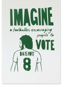 Image of Imagine (stencil print)