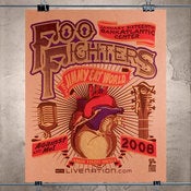 Image of Foo Fighters and Jimmy Eat World Poster