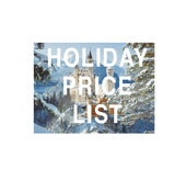 Image of Holiday Price List 