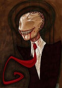 Image of Cheerfully Faceless A3 matte print