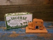Image of ADOBE INCENSE BURNER