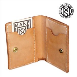 Image of Bill Fold Leather Wallet