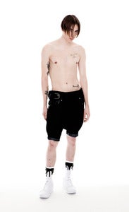 Image of Short Eggert Black Jeans