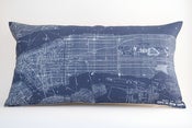 Image of Vintage NYC #2 Map 12" x 20" Pillow Cover