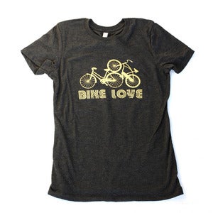 Image of  Bike Love screenprint t-shirt