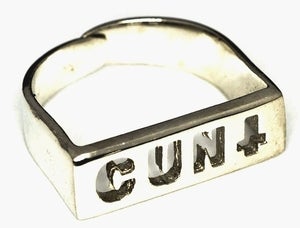 Image of CUNT - White Bronze