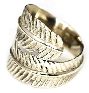 Image of BANANA LEAF - White Bronze