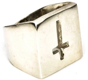 Image of CRUCIFIX ADJUSTABLE - WHITE BRONZE