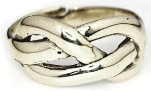 Image of FIGURE 8 KNOT - White Bronze