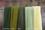 Image of Newborn Stretch Wraps - Greens and Yellows 