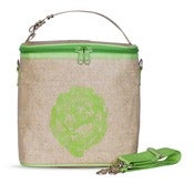 Image of So Young Mother Large Cooler Bag - Green Artichoke