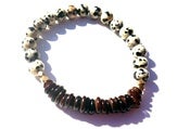 Image of Alex Bracelet {spotted + brown + bronze}