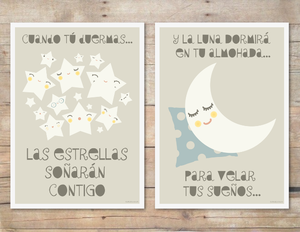 Image of Pack de láminas "Dulces Sueños" / Posters "Sweet Dreams"